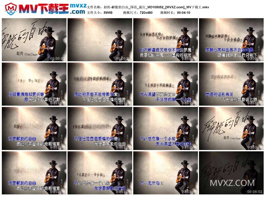 赵传-解脱的自由_国语_流行_MD105052